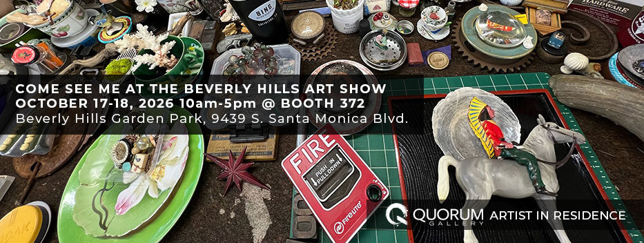 ArtGirl Found Object Assemblage Artist